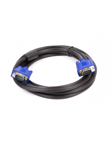 Cable VGA Naceb Technology - 1, 5 m, VGA, HD15, Macho/Macho