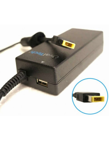 Adaptador de corriente OVALTECH - Negro, Batería, Lenovo