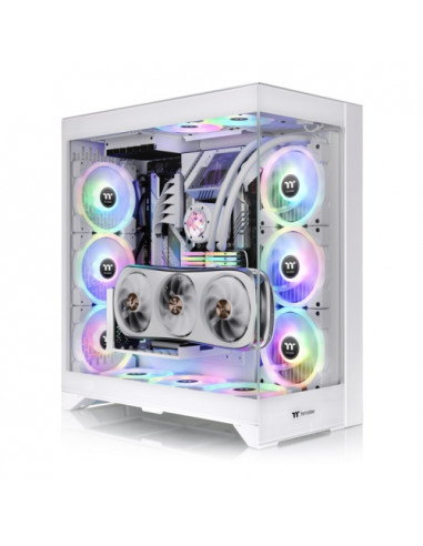 Gabinete THERMALTAKE CA-1Y3-00M6WN-00 - CTE E600 MX Snow Mid Tower