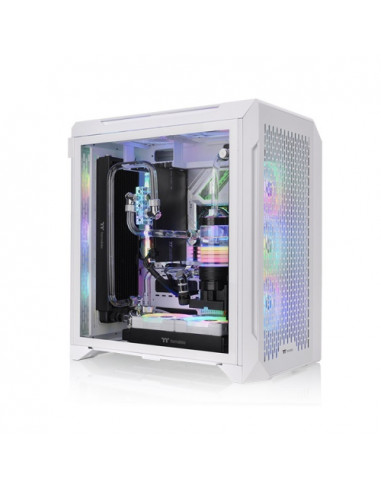 Gabinete THERMALTAKE CA-1X7-00F6WN-00 - Midi-Tower, PC, ABS, Acero, ATX, EATX, micro ATX, Mini-ITX, Blanco