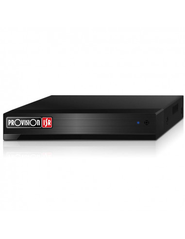 DVR de 16 canales 8/5 MP (AHD/TVI) - 4/2 MP (AHD/TVI/CVI)   + 8 CH-IP hasta 8 MP (Via red), Dynamic Hybrid, 2xHDD 8 TB, 4K HDMI