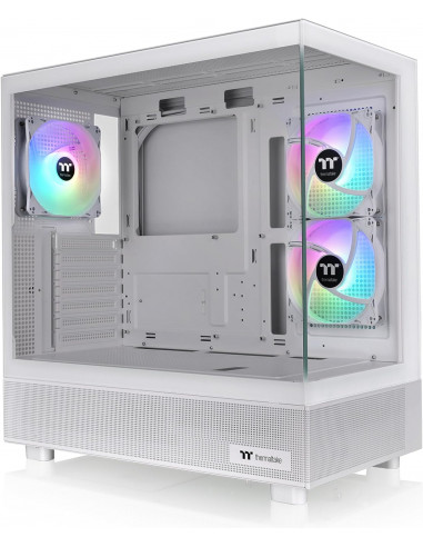 Gabinete THERMALTAKE CA-1Y7-00M6WN-01 - View 270 TG ARGB Plus Snow Mid Tower