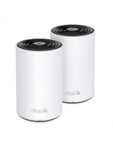 SISTEMA WIFI MESH TP-LINK DECO XE75(2-PACK)  PARA CONEXIONES EN TODO EL HOGAR - 