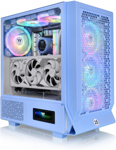 Gabinete Thermaltake Ceres 330 TG ARGB azul