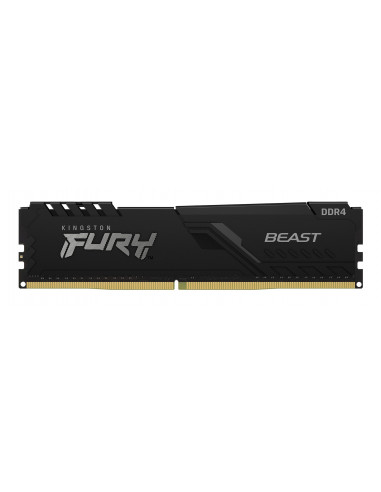 MEMORIA KINGSTON UDIMM DDR4 16GB 2666MHZ FURY BEAST CL16 288PIN 1.2V C DISIPADOR DE CALOR P PC GAMER ALTO RENDIMIENTO (KF426C16B