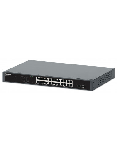 Intellinet 561907 PoE Switch GB 24 ptos 370W +