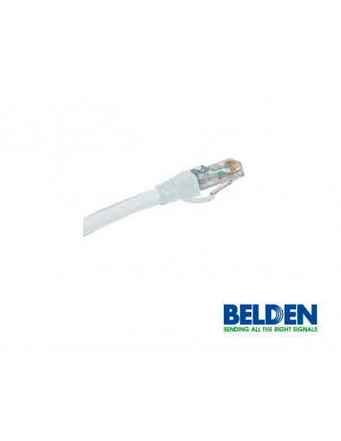 Patch Cord UTP CAT6A BELDEN CA21109007 - 2, 1 m, RJ-45, Macho, Blanco