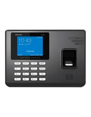 Control de Acceso y Asistencia Anviz AN-GC150 - Negro, Si