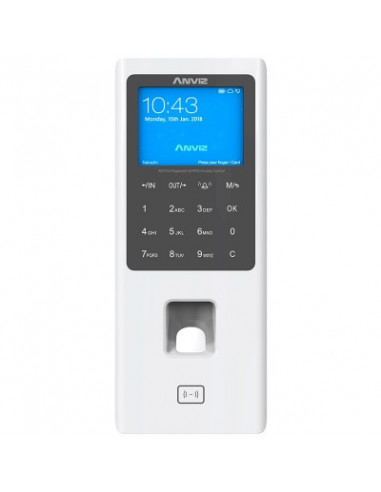 Control de acceso y Asistencia Biometrico y d Anviz AN- W2 Pro - Blanco, Si