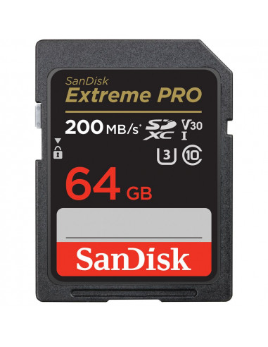 Memoria SanDisk Extreme PRO 64GB 200mb/s