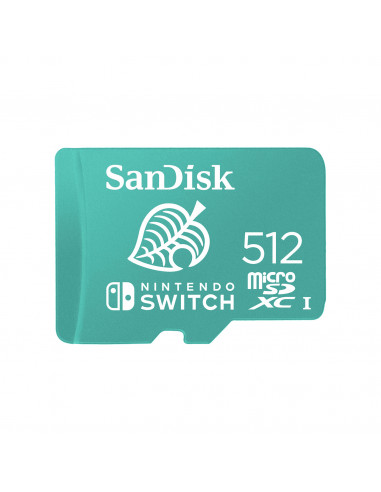 SanDisk Micro SDXC Memory Card for Nintendo Switch, 512GB (SDSQXAO-512G-GNCZN)