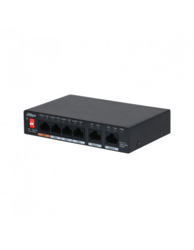 SWITCH DAHUA 4 POE DH-PFS3006-4GT-60 - 