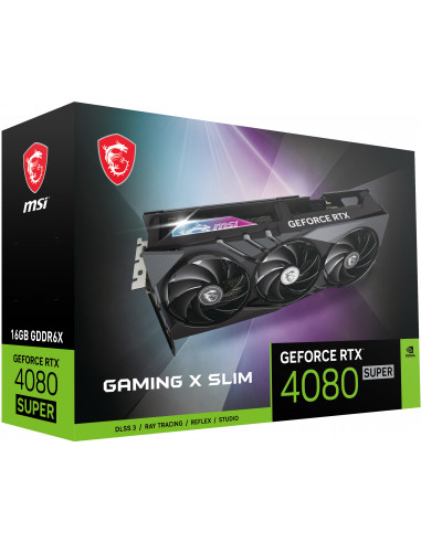 T. VIDEO MSI RTX 4080 SUPER 16G GAMING X SLIM - 