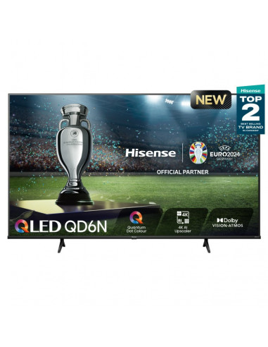 Televisor Hisense 65QD6N - 65 pulgadas, QLED, QUANTUM DOT, 4K UHD, 3840 x 2160 Pixeles, GOOGLE SMART TV