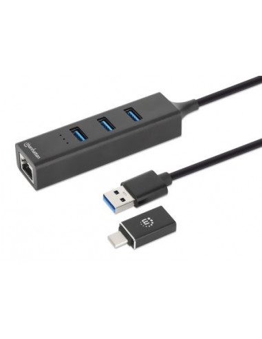 Adaptador USB MANHATTAN 180894