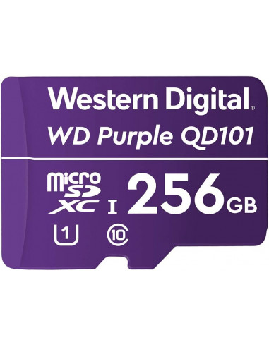 Memoria MicroSD purple WD 256gb