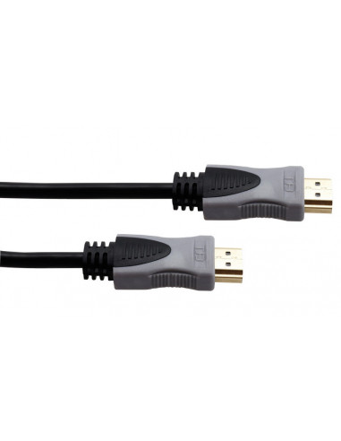 Cable de Video 1.8m HDMI a HDMI TrueBasix, Hasta 4K. TB-916691