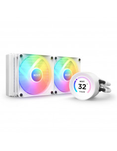 NZXT Kraken Elite 240 RGB Enfriamiento Liquido para CPU, 2x 120mm, 500 - 1500RPM, Blanco